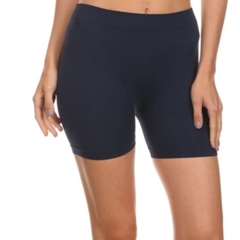 Seamless Fitted Biker Shorts